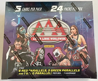 Panini AAA 2019 Lucha Libre Worldwide Wrestling sellado Hobby Box WWE nítido raro Foto 1 de 3