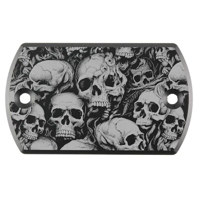 Bremszylinder-Deckel - Yamaha XVS 1100 Drag Star + Classic → Skull-Party 1 - Bild 1 von 2