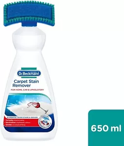 Dr Beckmann Carpet Stain Remover with Cleaning Applicator Brush (650ml) - Picture 1 of 6