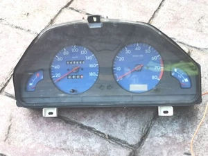 CITROEN SAXO 1. 4 BLUE SPEEDO HEAD INSTRUMENT CLUSTER GAUGES 8k 120mph/180kph - Picture 1 of 4