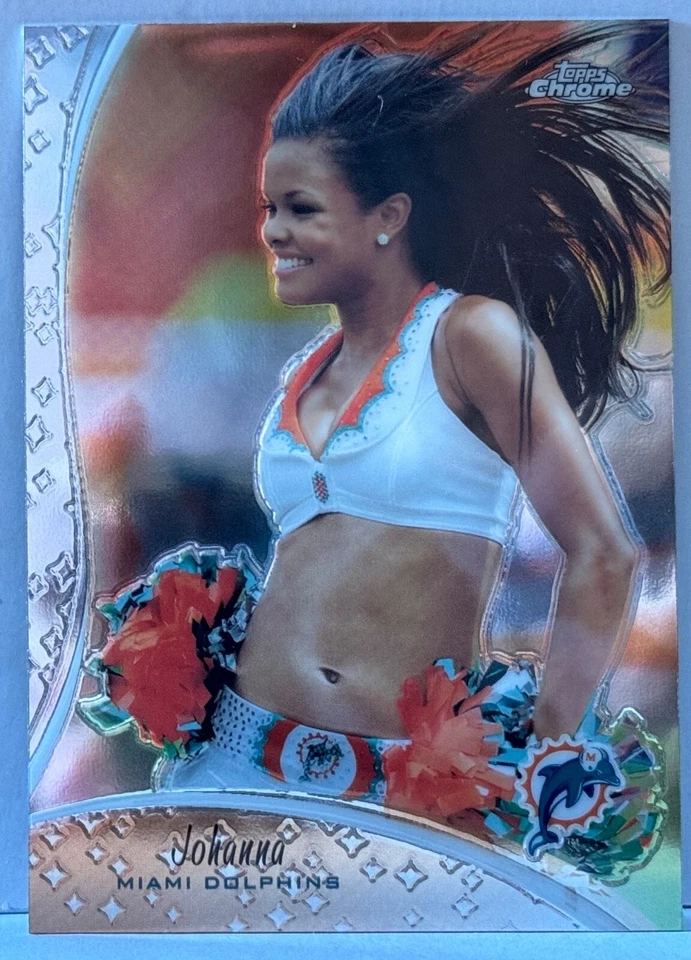2009 Topps Chrome Cheerleaders #TCC12 Johanna  F4 - Image 1 of 1