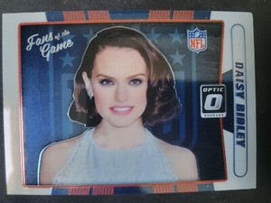 Daisy Ridley 2016 Donruss Optic Fans of the Game Insert Card