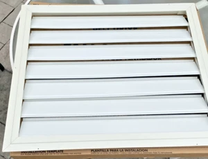 Tapparella Aire da soffitta per ventilatore tutta la casa 30" bianca nuova con scatola SHT30BD - Foto 1 di 3