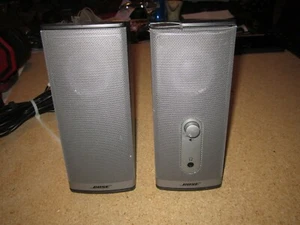 Bose Companion 2 Series II Multimedia Speaker System Graphite Left & Right Read - Picture 1 of 9