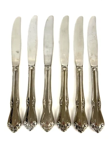 Lot of 6 "Celebrity" S.S.S By Oneida Dinner Knives Vintage Flatware stainless - Picture 1 of 3