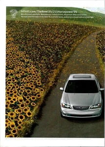 INFINITI 2001 Print Ad Promoting The V6 Engine Accelerating The Future Original - Picture 1 of 2