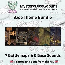 DnD Battle Map Base Bundle: Battle Maps & Sounds