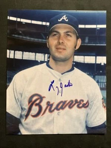 Larry Jaster Atlanta Braves signed 8x10 Foto Bild Autogramm Auto - Bild 1 von 2