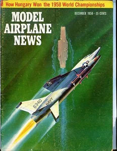 Model Airplane News Magazine December 1958 World Championships GD 041217nonjhe - Imagen 1 de 1