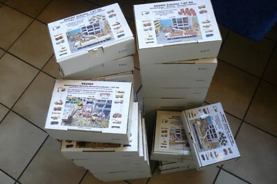 AUSWAHL: BAUMO H0 aus Resin: Paletten, Blumenbeete, Hausteile, Ladegut usw. NEU - Bild 1 von 4