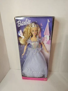 “Princess” Barbie Doll Light Blue Dress Mattel NEW In Box! - Picture 1 of 6