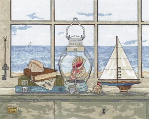 Counted Cross Stitch Kit ~ Janlynn Sea Breeze Vista #007-0400 - Picture 1 of 3