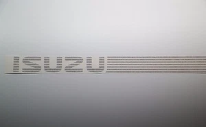 New 1988-1995 Isuzu Pickup Truck OEM Rear Lower Tailgate Banner Decal - Bild 1 von 2