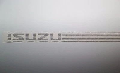 New 1988-1995 Isuzu Pickup Truck OEM Rear Lower Tailgate Banner Decal - Image 1 of 2