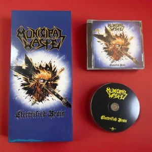 Municipal Waste CD Electrified Brain CD, Album, Limited Edition, Stereo Metal - Imagen 1 de 5
