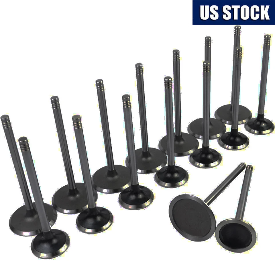 Intake & Exhaust Valves For 5.7L V8 HEMI 09-18 Chrysler Dodge Ram Jeep Charger - Image 1 of 4