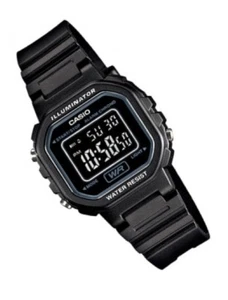 Casio Watch Ladies/Teen Black Classic Digital Wristwatch LA20WH-1B RRP $59.95 - Picture 1 of 4