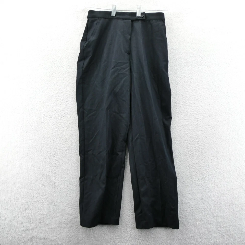 Investments Pantalones 6P Mujer 28x30 Gris Plisado Pierna Traje Vestido Flojo Pequeño 6 Foto 1 de 4