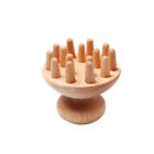 6pcs Therapy Roller Anti Cellulite Polished Manual Wood Massager Kit Gua Sha