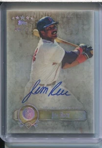 Jim RICE 2013 Topps Five Star Silver AUTO #FSBA-JR 04/25 NM Red Sox HOFer - Picture 1 of 2