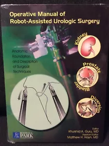 Operative Manual of Robot-Assisted Urological Surgery DVD Guru Hayn Roswell Park - Picture 1 of 3