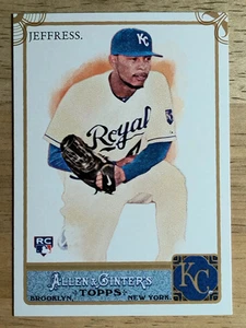 Carte codice 2011 Topps Allen e Ginter #59 Jeremy Jeffress - Foto 1 di 2