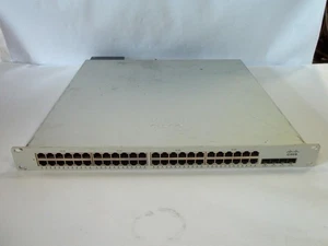 Cisco Meraki MS350-48FP-HW 48-Port Rack Mountable Gigabit Switch Unclaimed - Picture 1 of 5