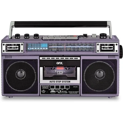 Reproductor de Cassette Grabadora Boombox Bluetooth FM AM SW USB SD Altavoz Estéreo Foto 1 de 4