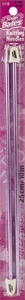 Susan Bates Silvalume Single Point Knitting Needles 10"-Size 6/4mm - Picture 1 of 1