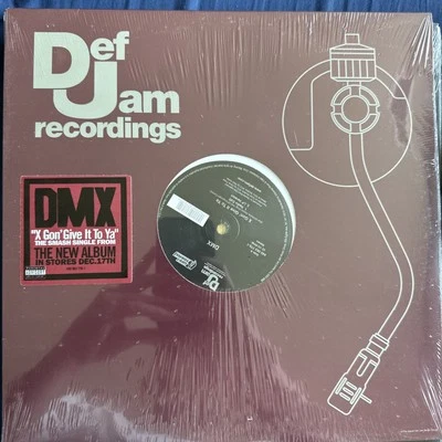 DMX " X Gon Give It To Ya " 12 Inch Extended Remix Record Year 2002 Info Below - Image 1 of 2