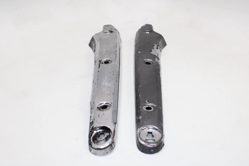 04-07 HONDA SHADOW AERO 750 VT750C OEM GUARDABARROS TRASERO PASAJERO AGARRE RIEL PAR Foto 1 de 4