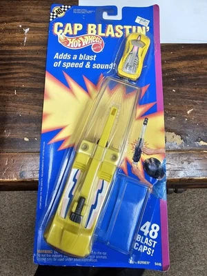 4 coches de juguete Hot Wheels by Mattel Cap Blastin 1990 vintage 40 puntos de velocidad  Foto 1 de 4