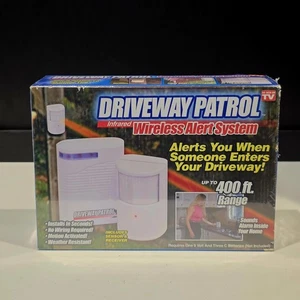 Driveway Patrol Funk Garage Bewegungsmelder Alarmanlage Infrarot Einbrecher 400' - Bild 1 von 4