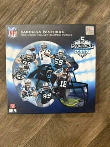 Carolina Panthers 500-teiliges Helmformpuzzle offiziell lizenziert NEU - Bild 1 von 3