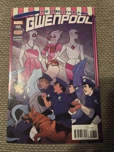 The Unbelievable Gwenpool #8 2017 Marvel Comics DISCOUNTED SHIPPING - Picture 1 of 2