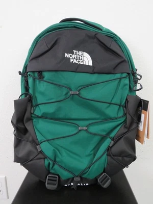 NWT The North Face Unisex Borealis Day Travel Hike Student Backpack - Evergreen
