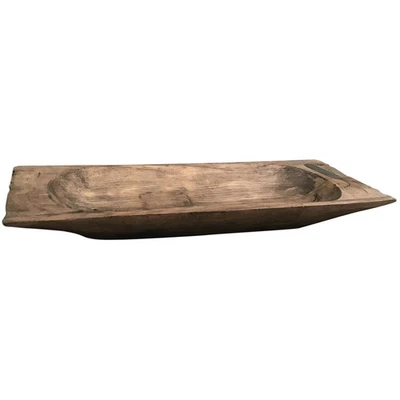 Uttermost 18950 Dough Tray Solid Reclaimed Wood Tray - Image 1 of 2