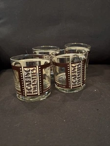 ROARING TWENTIES Filmstreifen Lowball Gläser Set (4) Hollywood Stars Whiskyglas - Bild 1 von 6
