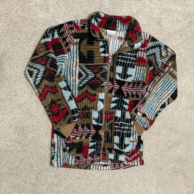 Chaqueta Columbia Rugged Ridge II Sherpa polar cremallera completa, talla niñas L (14-16) Foto 1 de 4