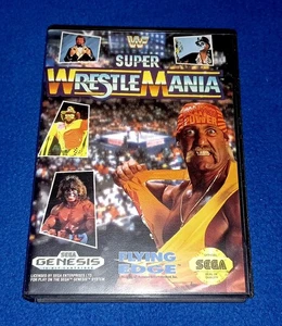 WWF SUPER WRESTLEMANIA SEGA GENESIS mit CASE INSERT & CARTRIDGE *NO MANUAL* 1992🔥 - Bild 1 von 6