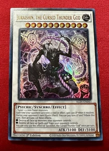 Juraishin, the Cursed Thunder God - ALIN-EN043 - 1st Edition - Ultra Rare - NM - Picture 1 of 4