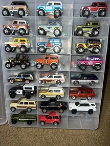 hot wheels real riders 67 Ford Bronco - Chevy Blazer & Other’s Loose Lot X 23 - Picture 1 of 8