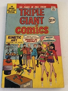 Triple Giant Comics 1976 160 Pages Archie Hard to find - Picture 1 of 11