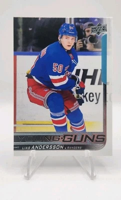 2018-19 Upper Deck Young Guns Lias Andersson #497 Rookie RC - Imagem 1 de 2