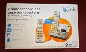 Bezprzewodowy system sekretarki AT&T EL52203 - w zestawie 2 słuchawki - Zdjęcie 1 z 4