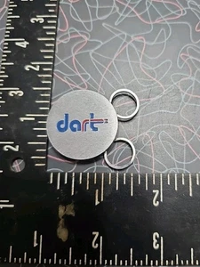 RARE VINTAGE DODGE "DART" METAL Multi-key Swivle KEYCHAIN KEYRING KEYFOB👀LQQK👀 - Picture 1 of 3