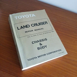 Toyota LANDCRUISER FJ40-60 BJ40-60 HJ47-60 ORIGINAL Service REPAIR MANUAL - Picture 1 of 16