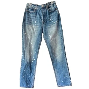 Juicy Couture Paint Splattered Jeans- Size 26 - Picture 1 of 6
