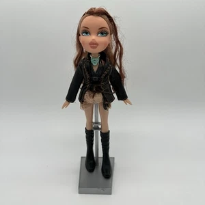 Vintage Bratz Secret Date Meygan Doll Jacket Outfit Boots Necklace Factory Hair - Picture 1 of 14