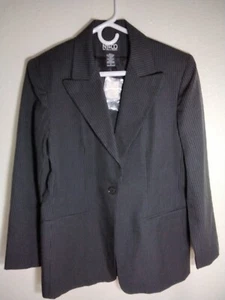 NY & Co Womens Dark Gray Jacket Size 6 Sport Coat New - Picture 1 of 3